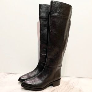 New! Franco Sarto Daya Leather Knee High Boot 6M
